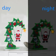 Load image into Gallery viewer, Luminous Crystal Santa Claus DIY Diamond Painting Ornaments Kit