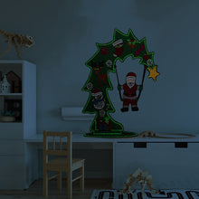 Load image into Gallery viewer, Luminous Crystal Santa Claus DIY Diamond Painting Ornaments Kit