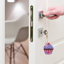 Load image into Gallery viewer, 5pcs DIY Ice Cream Full Special Shaped Diamond Painting Keychain