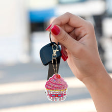 Load image into Gallery viewer, 5pcs DIY Ice Cream Full Special Shaped Diamond Painting Keychain