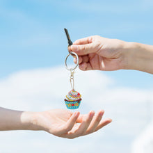 Load image into Gallery viewer, 5pcs DIY Ice Cream Full Special Shaped Diamond Painting Keychain