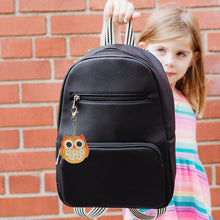 Load image into Gallery viewer, 5pcs DIY Owl Full Special Shaped Diamond Painting Keychain Kit