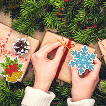 Load image into Gallery viewer, DIY Diamond Special Shape One-sided Hanging Christmas Ornament Prop