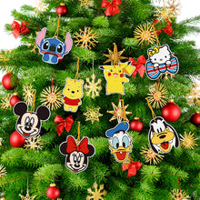 Load image into Gallery viewer, DIY 5D Diamond Special Shaped Hanging Mouse Pendant Christmas Ornament