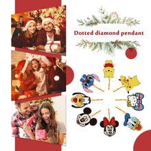 Load image into Gallery viewer, DIY 5D Diamond Special Shaped Hanging Mouse Pendant Christmas Ornament