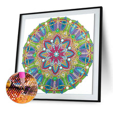 Load image into Gallery viewer, Diamond Painting - Partial Special Shaped - Mandala (30*30CM)