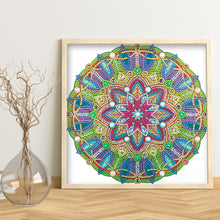 Load image into Gallery viewer, Diamond Painting - Partial Special Shaped - Mandala (30*30CM)