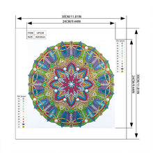 Load image into Gallery viewer, Diamond Painting - Partial Special Shaped - Mandala (30*30CM)