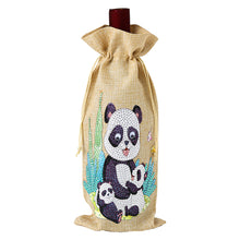 Load image into Gallery viewer, Diamond Painting Wine Bag 5D DIY Mosaic Special Drill Bottle Bag