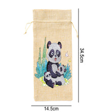 Load image into Gallery viewer, Diamond Painting Wine Bag 5D DIY Mosaic Special Drill Bottle Bag