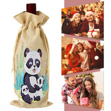 Load image into Gallery viewer, Diamond Painting Wine Bag 5D DIY Mosaic Special Drill Bottle Bag