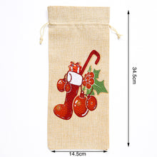 Load image into Gallery viewer, Diamond Painting Wine Bag 5D DIY Mosaic Special Drill Bottle Bag