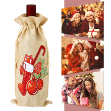 Load image into Gallery viewer, Diamond Painting Wine Bag 5D DIY Mosaic Special Drill Bottle Bag