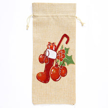 Load image into Gallery viewer, Diamond Painting Wine Bag 5D DIY Mosaic Special Drill Bottle Bag