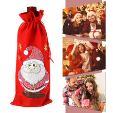 Load image into Gallery viewer, Diamond Painting Wine Bag 5D DIY Mosaic Special Drill Bottle Bag