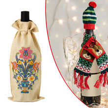 Load image into Gallery viewer, Diamond Painting Wine Bag 5D DIY Mosaic Special Drill Bottle Bag