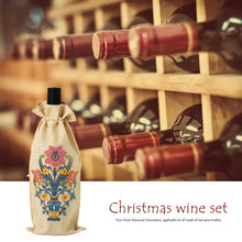 Load image into Gallery viewer, Diamond Painting Wine Bag 5D DIY Mosaic Special Drill Bottle Bag
