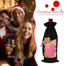 Load image into Gallery viewer, Diamond Painting Wine Bag 5D DIY Mosaic Special Drill Bottle Bag