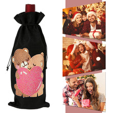 Load image into Gallery viewer, Diamond Painting Wine Bag 5D DIY Mosaic Special Drill Bottle Bag