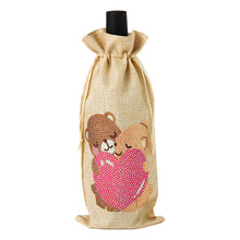 Load image into Gallery viewer, Diamond Painting Wine Bag 5D DIY Mosaic Special Drill Bottle Bag