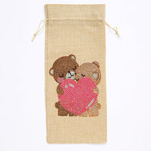 Load image into Gallery viewer, Diamond Painting Wine Bag 5D DIY Mosaic Special Drill Bottle Bag