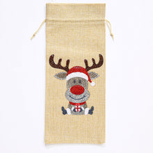 Load image into Gallery viewer, Diamond Painting Wine Bag 5D DIY Mosaic Special Drill Bottle Bag