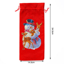 Load image into Gallery viewer, Diamond Painting Wine Bag 5D DIY Mosaic Special Drill Bottle Bag