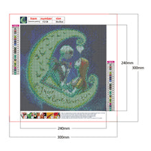 Load image into Gallery viewer, Diamond Painting - Full Square - Moon and skull (30*30CM)