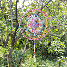 Load image into Gallery viewer, DIY Diamond Painting Double-sided Hanging Rotatable Wind Chime