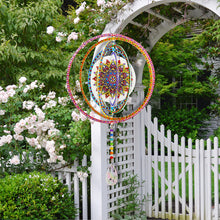 Load image into Gallery viewer, DIY Diamond Painting Double-sided Hanging Rotatable Crystal Wind Chime