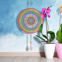 Load image into Gallery viewer, DIY Diamond Painting Double-sided Hanging Rotatable Wind Chime