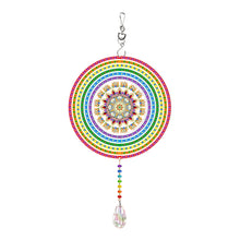 Load image into Gallery viewer, DIY Diamond Painting Double-sided Hanging Rotatable Crystal Wind Chime