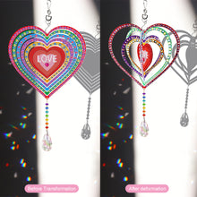 Load image into Gallery viewer, DIY Diamond Painting Double-sided Hanging Rotatable Crystal Wind Chime