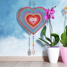 Load image into Gallery viewer, DIY Diamond Painting Double-sided Hanging Rotatable Wind Chime