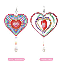 Load image into Gallery viewer, DIY Diamond Painting Double-sided Hanging Rotatable Wind Chime