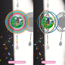 Load image into Gallery viewer, DIY Diamond Painting Double-sided Hanging Rotatable Crystal Wind Chime