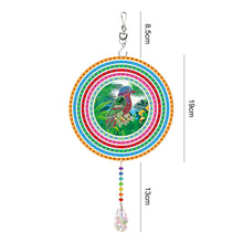Load image into Gallery viewer, DIY Diamond Painting Double-sided Hanging Rotatable Crystal Wind Chime