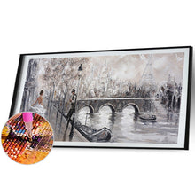 Load image into Gallery viewer, Diamond Painting - Full Round - Oil painting landscape (70*30CM)