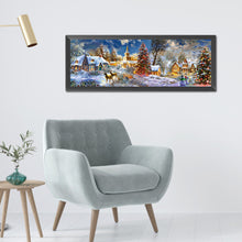 Load image into Gallery viewer, Diamond Painting - Full Round - Christmas lively town (90*30CM)