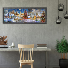 Load image into Gallery viewer, Diamond Painting - Full Round - Christmas lively town (90*30CM)