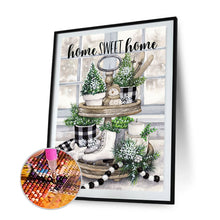 Load image into Gallery viewer, Diamond Painting - Full Round - Christmas boots socks (30*40CM)