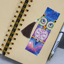 Load image into Gallery viewer, Diamond Painting Bookmarks - 3 Sets DIY Special Shape for Arts Craft - Owl