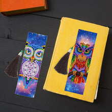 Load image into Gallery viewer, Diamond Painting Bookmarks - 3 Sets DIY Special Shape for Arts Craft - Owl
