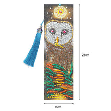 Load image into Gallery viewer, Diamond Painting Bookmarks - 3 Sets DIY Special Shape for Arts Craft - Owl