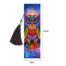 Load image into Gallery viewer, Diamond Painting Bookmarks - 3 Sets DIY Special Shape for Arts Craft - Owl