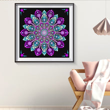Load image into Gallery viewer, Diamond Painting - Full Round - Mandala (30*30CM)