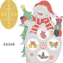 Load image into Gallery viewer, Handmade 5D Diamond Painting Crystal Christmas Desktop Ornament