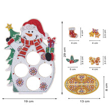 Load image into Gallery viewer, Handmade 5D Diamond Painting Crystal Christmas Desktop Ornament
