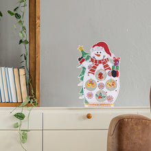 Load image into Gallery viewer, Christmas Diamond Drawing Desktop Mini Rhinestone Picture Mosaic Figurines