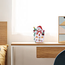 Load image into Gallery viewer, Handmade 5D Diamond Painting Crystal Christmas Desktop Ornament